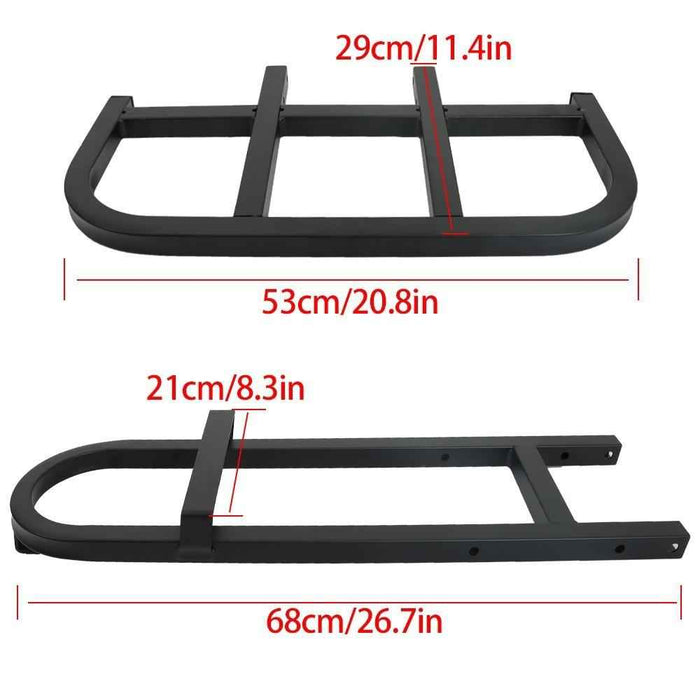 DURAFORCE For Rear Seat Kits Golf Cart Universal Bracket Attachment Golf Bag Holder