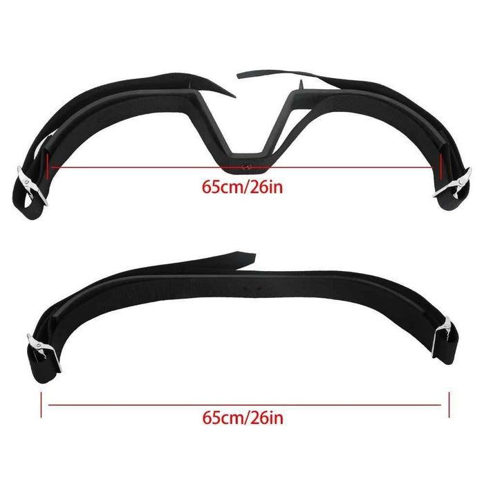 DURAFORCE For Rear Seat Kits Golf Cart Universal Bracket Attachment Golf Bag Holder