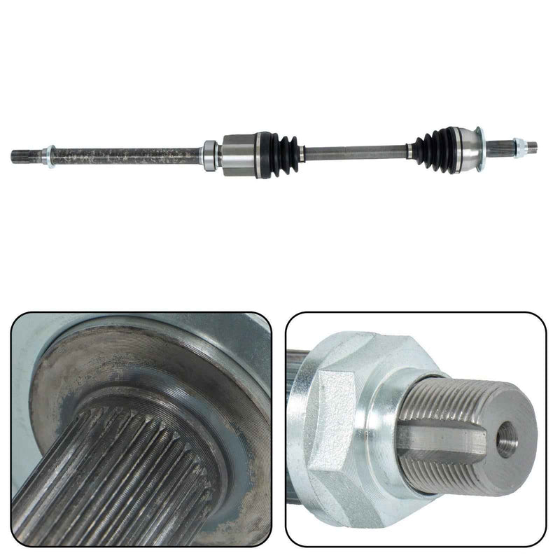 DURAFORCE NI-8393 NCV53138 2× Front Left+Right CV Axle Assembly For Nissan Altima 19-23