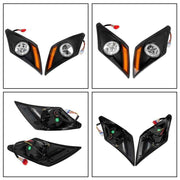 DURAFORCE Fit For Yamaha Drive2 2017+ Golf Cart LED Deluxe Street Legal Set Light Kit New