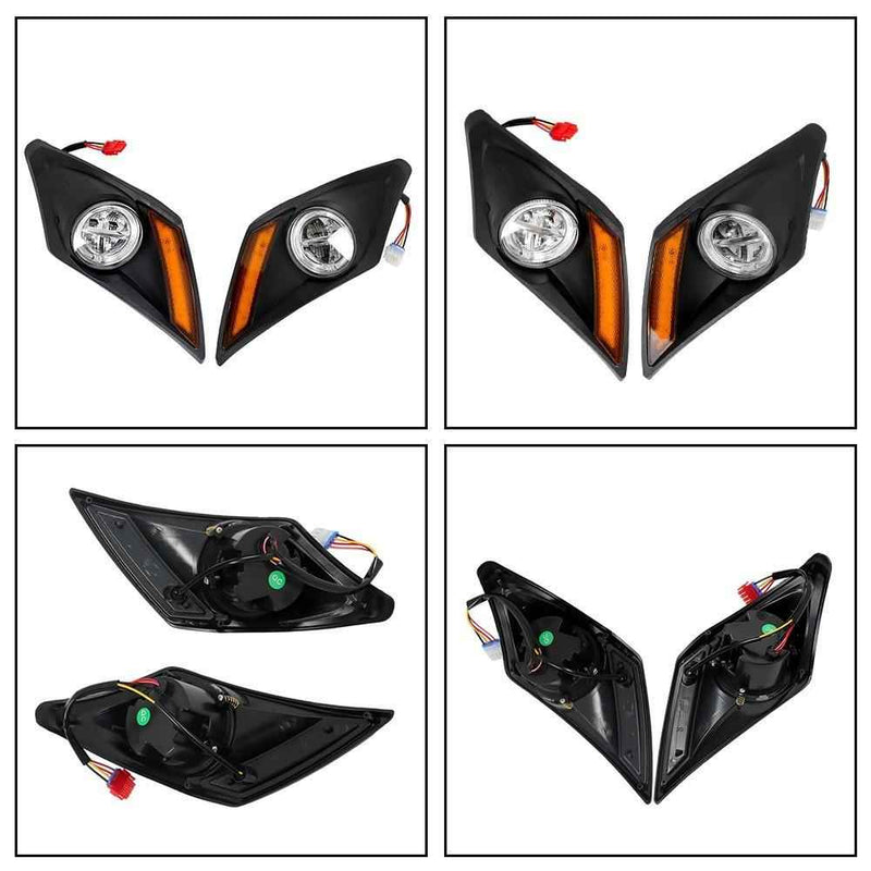 DURAFORCE Fit For Yamaha Drive2 2017+ Golf Cart LED Deluxe Street Legal Set Light Kit New