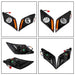 DURAFORCE Fit For Yamaha Drive2 2017+ Golf Cart LED Deluxe Street Legal Set Light Kit New