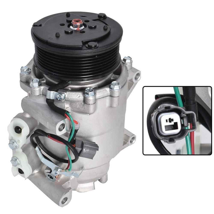 DURAFORCE A/C Compressor w/Clutch For Honda CR-V 2.4L l4 10345240 2003-2004 2005