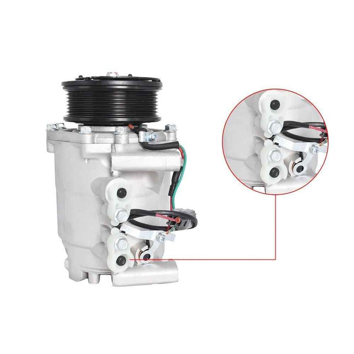 DURAFORCE A/C Compressor w/Clutch For Honda CR-V 2.4L l4 10345240 2003-2004 2005