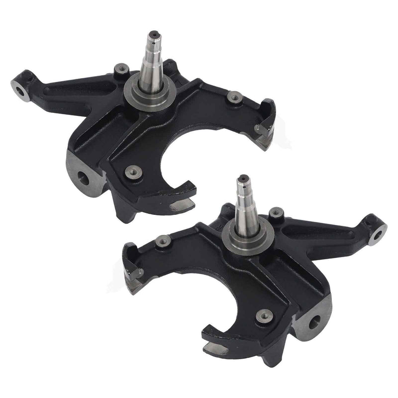 DURAFORCE For Chevrolet C10 Pickup 1973-1974 3" Drop Spindles Lowering Kit 1" Rotor LH RH