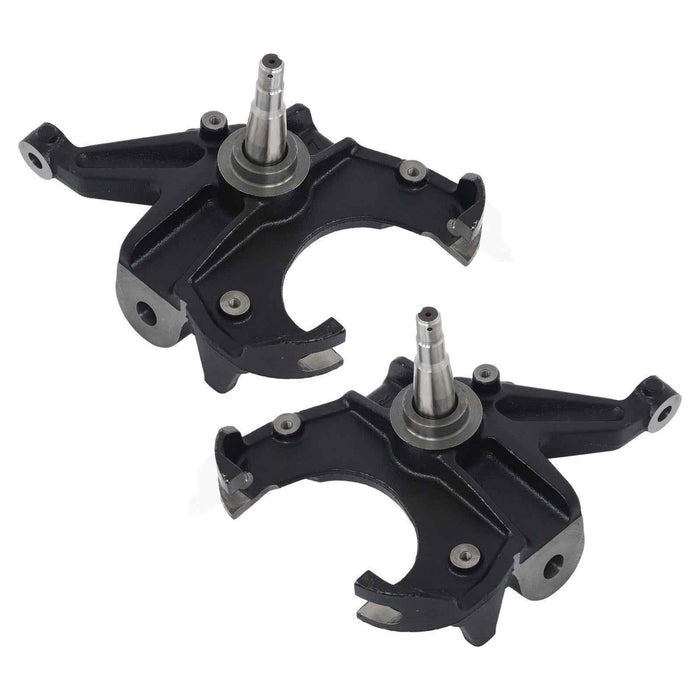 DURAFORCE For Chevrolet C10 Pickup 1973-1974 3" Drop Spindles Lowering Kit 1" Rotor LH RH