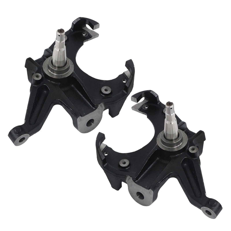 DURAFORCE For Chevrolet C10 Pickup 1973-1974 3" Drop Spindles Lowering Kit 1" Rotor LH RH