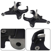 DURAFORCE For Chevrolet C10 Pickup 1973-1974 3" Drop Spindles Lowering Kit 1" Rotor LH RH
