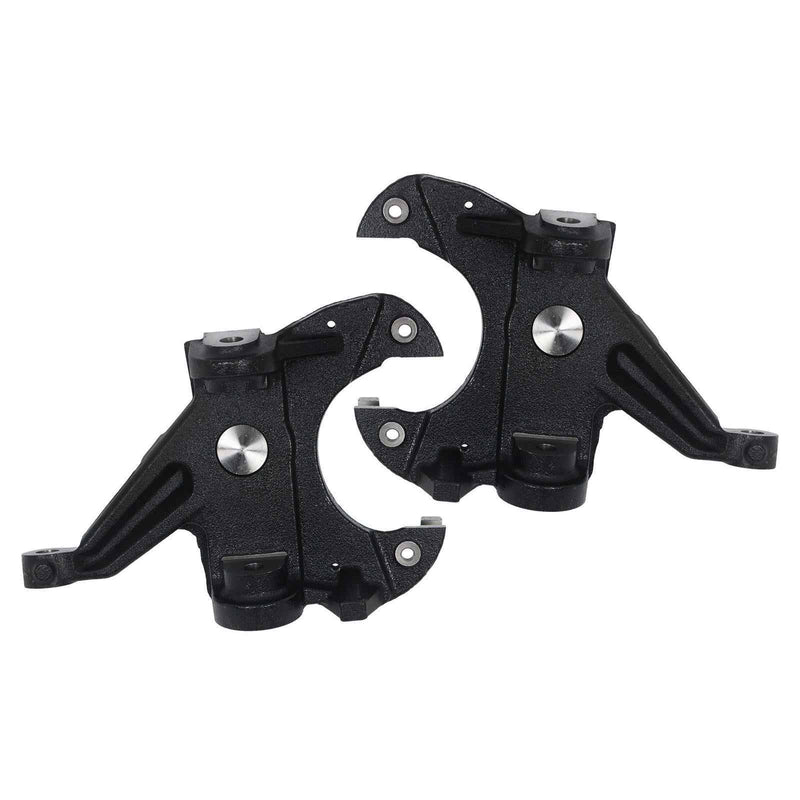DURAFORCE For Chevrolet C10 Pickup 1973-1974 3" Drop Spindles Lowering Kit 1" Rotor LH RH