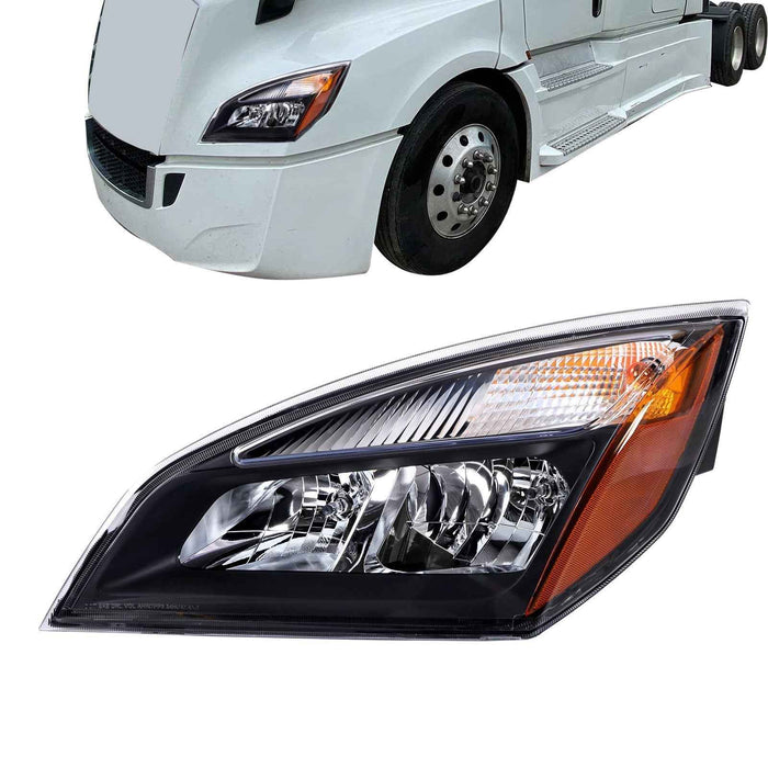 DURAFORCE Headlamp Left Side Headlight Haloge Bulb A6601512002 For Freightliner Cascadia