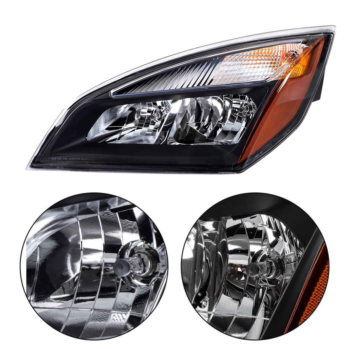 DURAFORCE Headlamp Left Side Headlight Haloge Bulb A6601512002 For Freightliner Cascadia