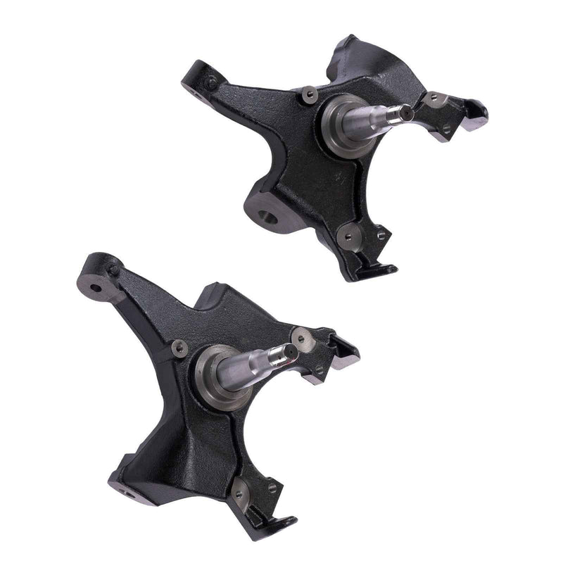 DURAFORCE For Chevy Silverado GMC Sierra C1500 1988-1998 2WD 2" Drop Spindles Lowering Kit