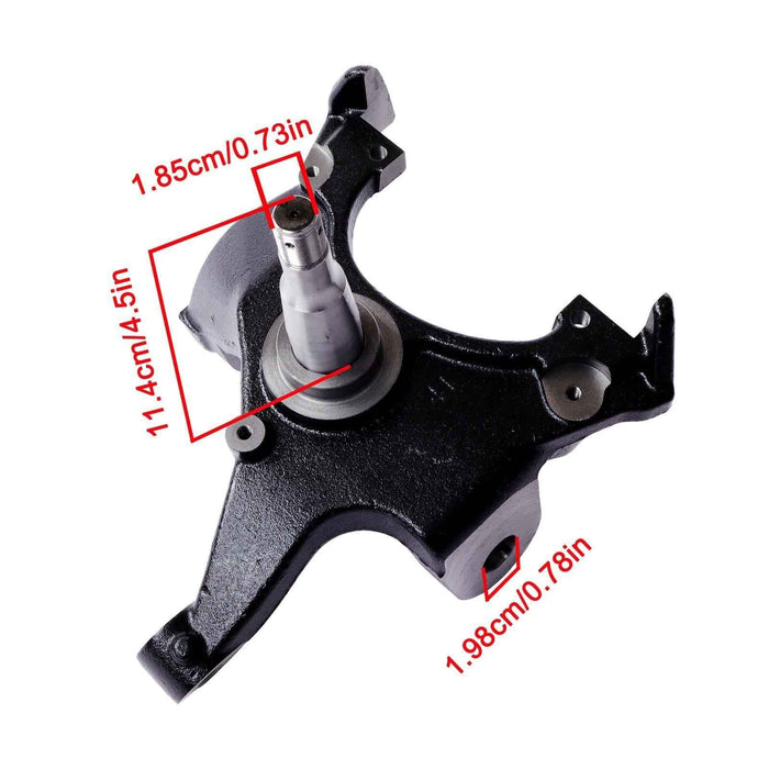 DURAFORCE For Chevy Silverado GMC Sierra C1500 1988-1998 2WD 2" Drop Spindles Lowering Kit