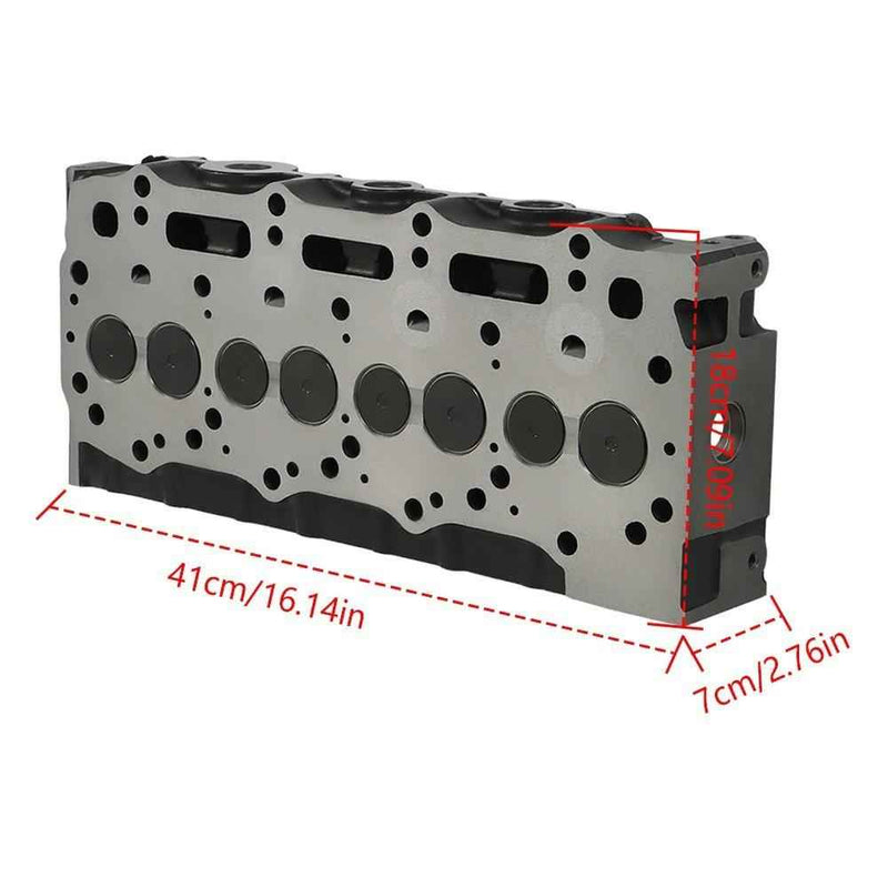 DURAFORCE Complete Cylinder Head 111011030 For Perkins 3024C/T C2.2T 404D-22 Engine