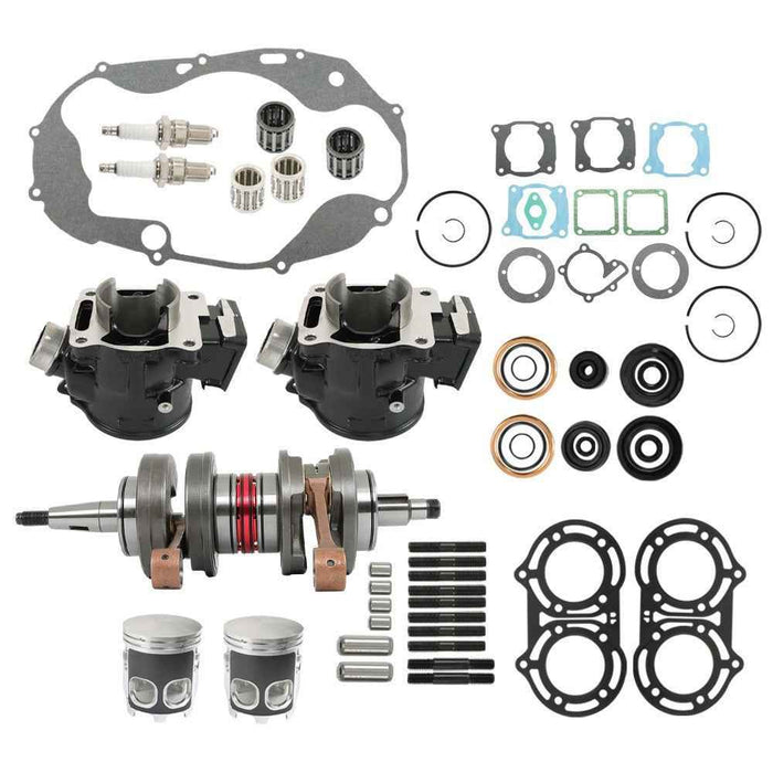 DURAFORCE New Engine For Yamaha Banshee 350 Crankshaft Cylinder Block Kit 1987-2006 ATV
