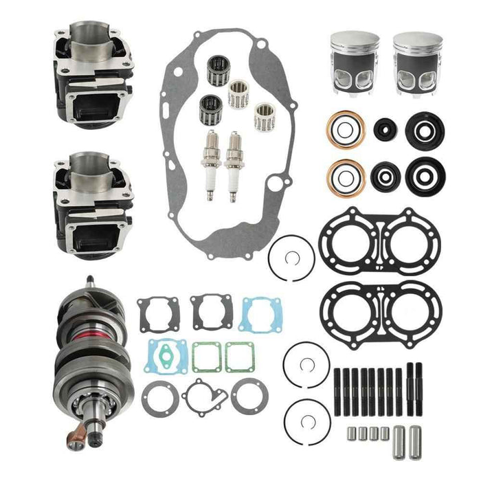 DURAFORCE New Engine For Yamaha Banshee 350 Crankshaft Cylinder Block Kit 1987-2006 ATV