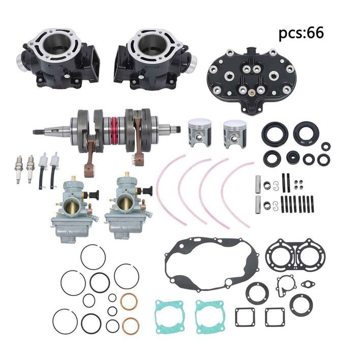 DURAFORCE For Yamaha Banshee 350 YFZ350 1987-2006 Carburetor Cylinder Crank Gasket Kit
