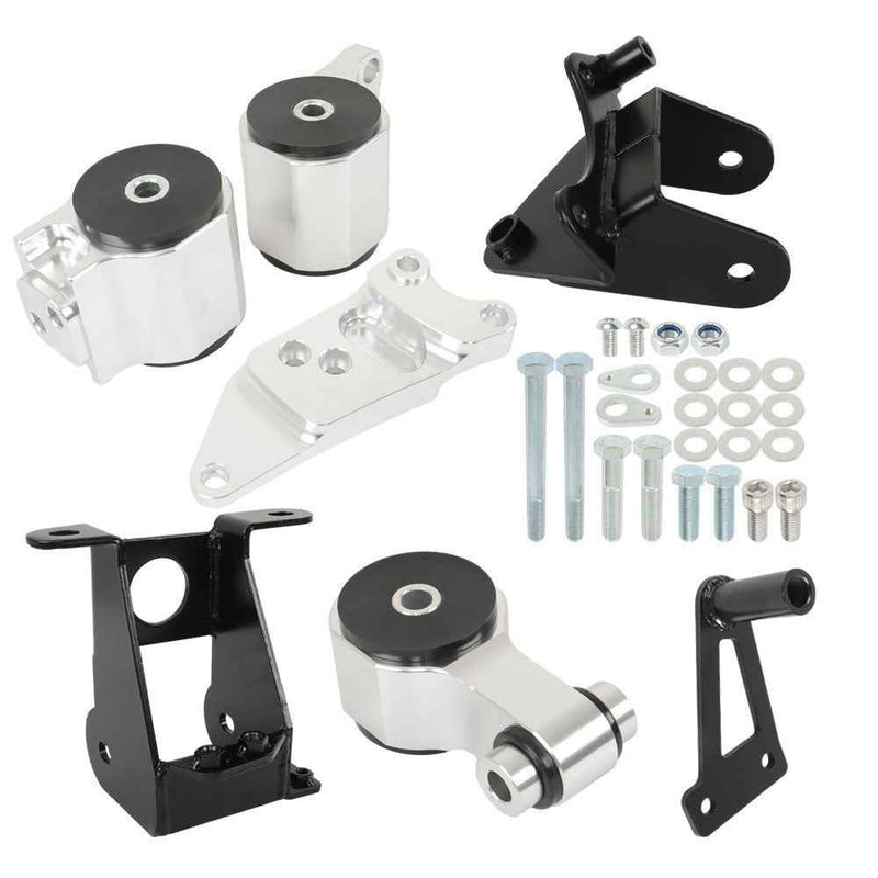 DURAFORCE Engine Motor Mount Aluminum For Honda Civic Acura CSX Si K20 K24 FA 2007-2010