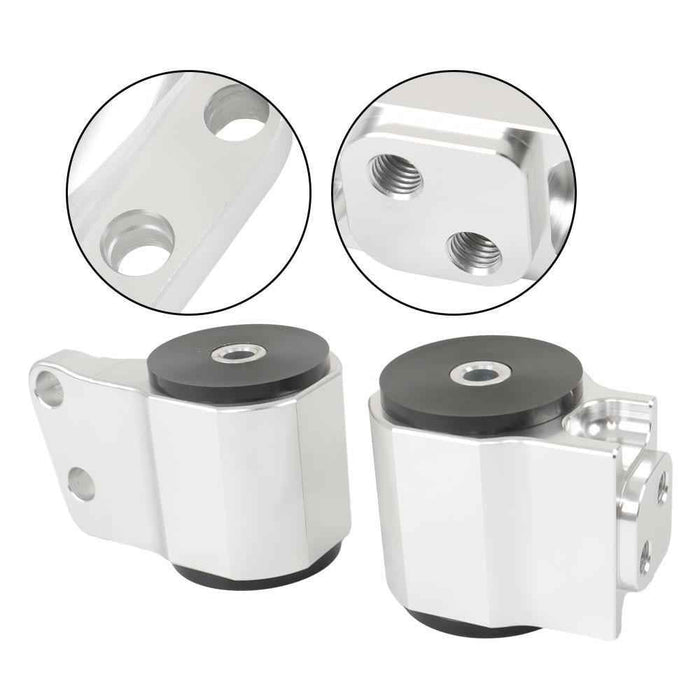 DURAFORCE Engine Motor Mount Aluminum For Honda Civic Acura CSX Si K20 K24 FA 2007-2010