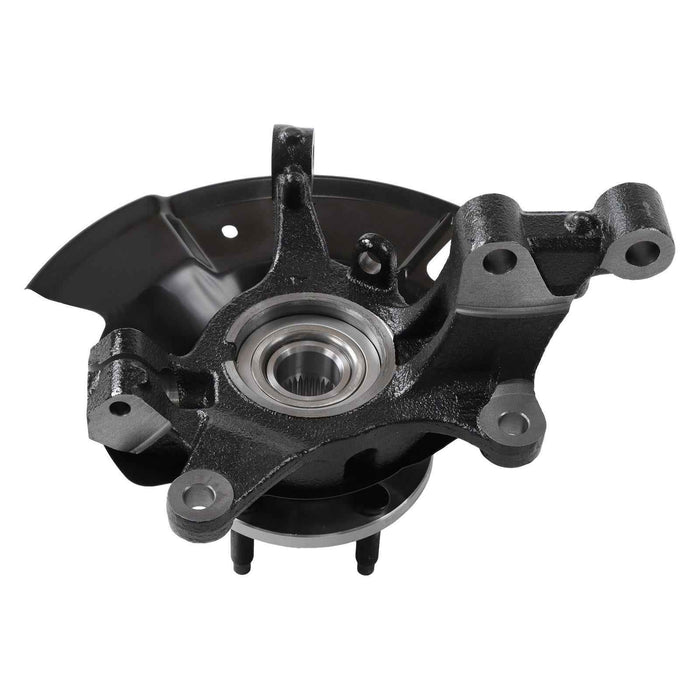 DURAFORCE Front L&R Wheel Hub Bearing Steering Knuckles For Ford Edge 2011 2012 2013 2014