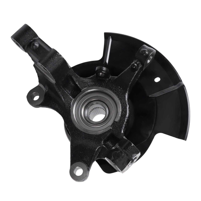 DURAFORCE Front L&R Wheel Hub Bearing Steering Knuckles For Ford Edge 2011 2012 2013 2014