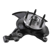 DURAFORCE Front L&R Wheel Hub Bearing Steering Knuckles For Ford Edge 2011 2012 2013 2014