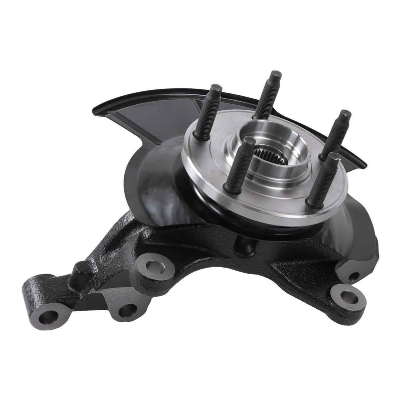 DURAFORCE Front L&R Wheel Hub Bearing Steering Knuckles For Ford Edge 2011 2012 2013 2014