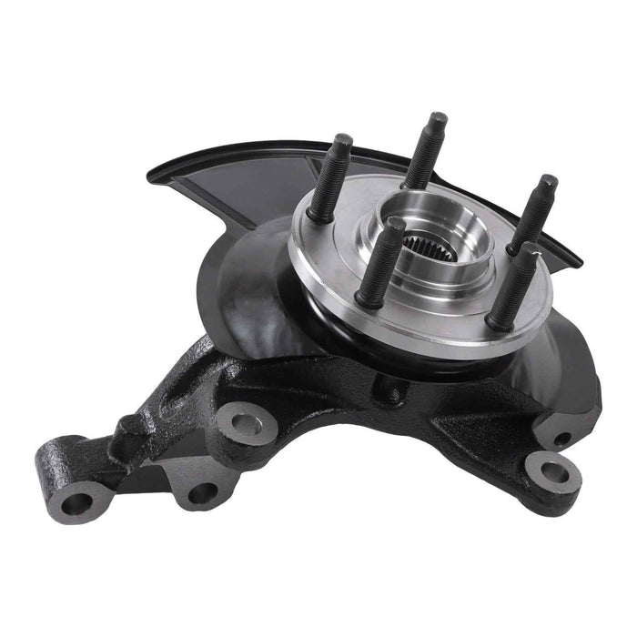 DURAFORCE Front L&R Wheel Hub Bearing Steering Knuckles For Ford Edge 2011 2012 2013 2014