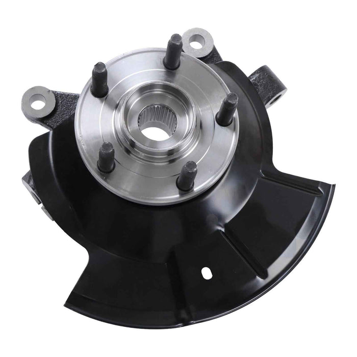 DURAFORCE Front L&R Wheel Hub Bearing Steering Knuckles For Ford Edge 2011 2012 2013 2014