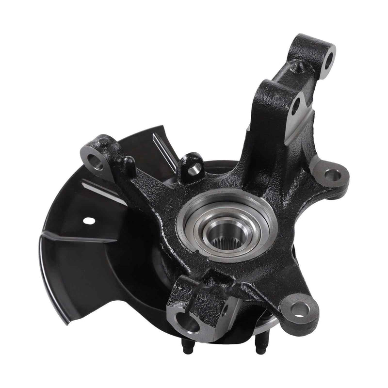 DURAFORCE Front L&R Wheel Hub Bearing Steering Knuckles For Ford Edge 2011 2012 2013 2014