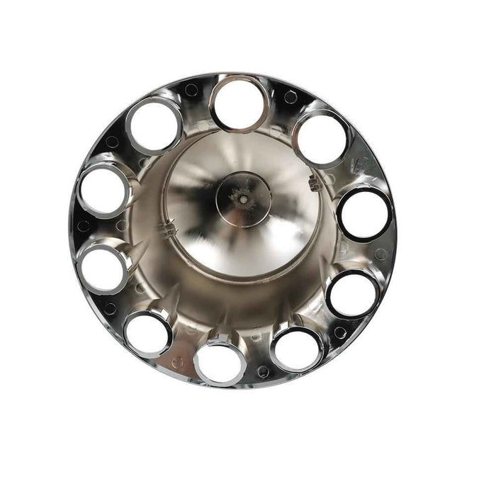 DURAFORCE 4 Pack Rear Wheel Axle Hub Cover Kit Nut Covers Chrome Semi ABS Plastic 33 MM