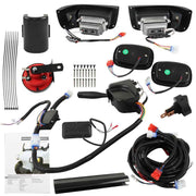 DURAFORCE LED Headlight and Tail Light Kit For Club Car DS 1993-UP Carts Golf Cart