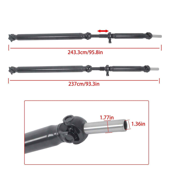 DURAFORCE 946-297 For Nissan TITAN 2008 2009-2013 2014 Rear Driveshaft Prop Shaft Assembly