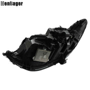 DURAFORCE Headlight Assy For 2017-2019 Ford Fusion Halogen w/LED DRL Chrome Passenger Side