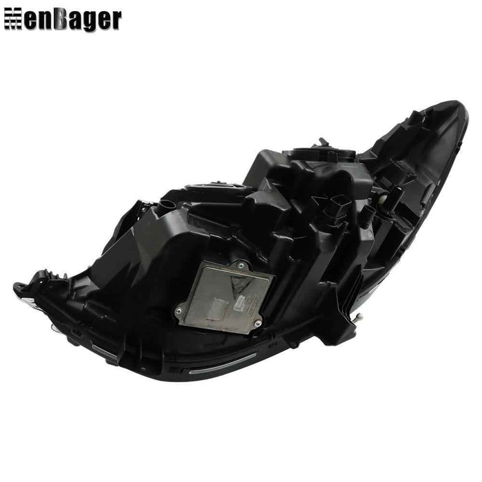 DURAFORCE Headlight Assy For 2017-2019 Ford Fusion Halogen w/LED DRL Chrome Passenger Side