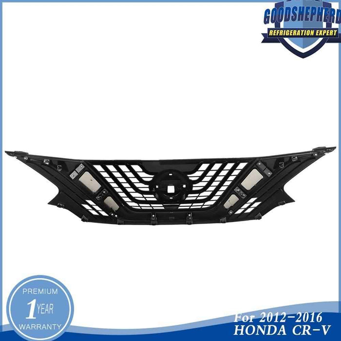 DURAFORCE Front Upper Bumper Grille Plastic Chrome & Black For Nissan Murano 2015 16-2018