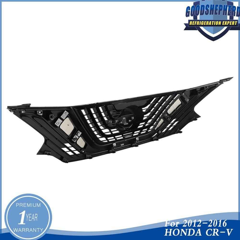 DURAFORCE Front Upper Bumper Grille Plastic Chrome & Black For Nissan Murano 2015 16-2018