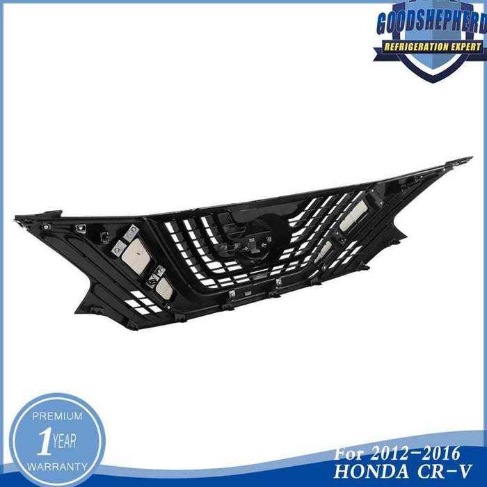 DURAFORCE Front Upper Bumper Grille Plastic Chrome & Black For Nissan Murano 2015 16-2018