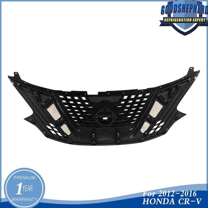 DURAFORCE Front Upper Bumper Grille Plastic Chrome & Black For Nissan Murano 2015 16-2018