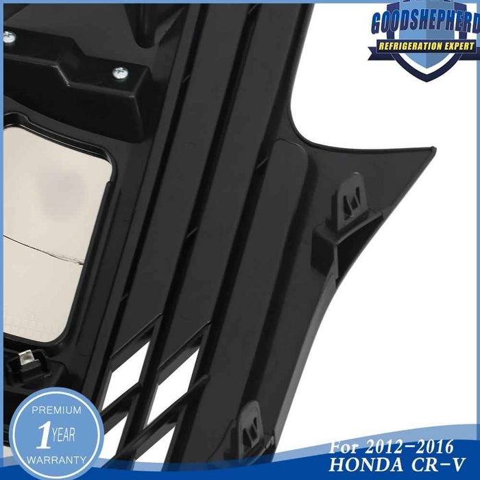 DURAFORCE Front Upper Bumper Grille Plastic Chrome & Black For Nissan Murano 2015 16-2018