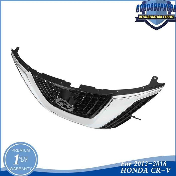 DURAFORCE Front Upper Bumper Grille Plastic Chrome & Black For Nissan Murano 2015 16-2018