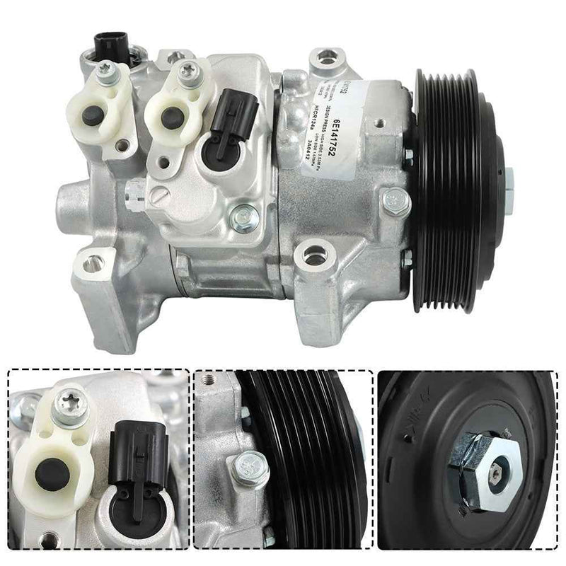 DURAFORCE A/C Compressor + Clutch For Toyota Corolla Auris 1.8L l4 2009 2010 2011 2012