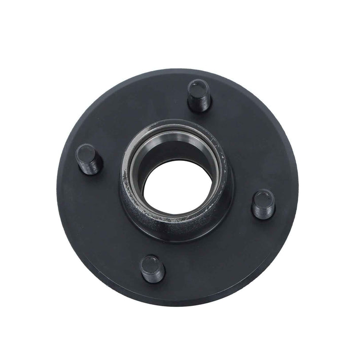 DURAFORCE (Pack of 4) Trailer Axle Kits with 4 on 4" Bolt Idler Hub + 1" Round BT8 Spindle