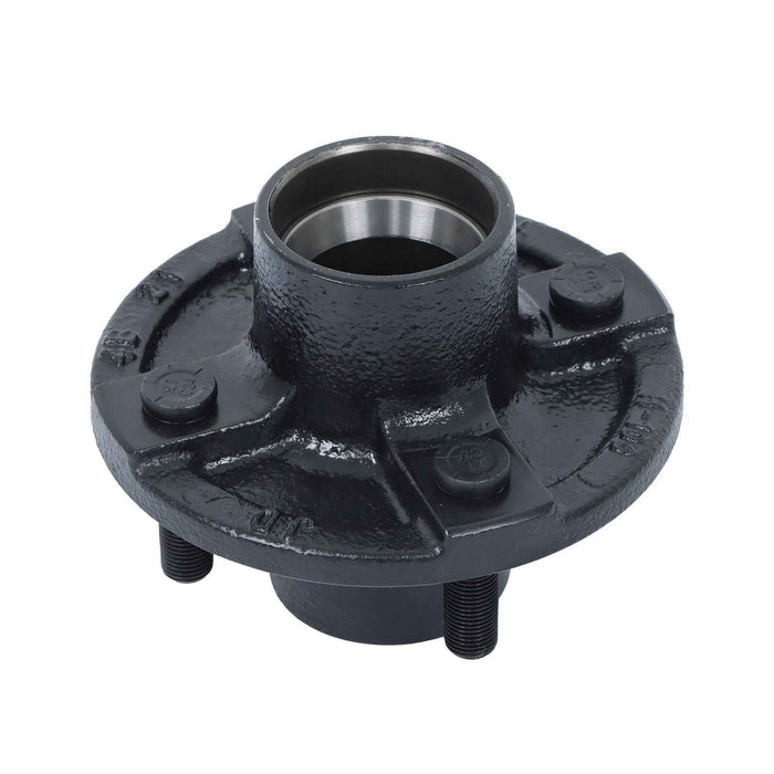 DURAFORCE (Pack of 4) Trailer Axle Kits with 4 on 4" Bolt Idler Hub + 1" Round BT8 Spindle