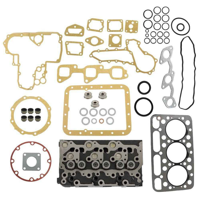 DURAFORCE L2900 L3000 L3010 For Kubota Excavator Cylinder Head & Gasket 1A013-03043 D1503