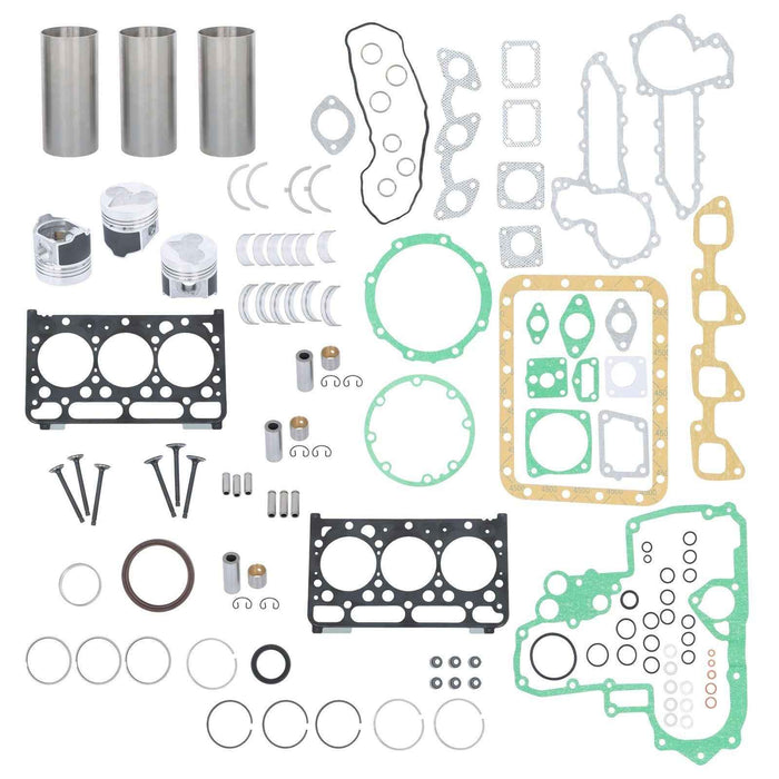 DURAFORCE Overhaul Rebuild Kit Fit for Kubota D1503 Engine Tractor L2900 L3000 Excavator