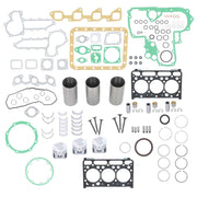DURAFORCE Overhaul Rebuild Kit Fit for Kubota D1503 Engine Tractor L2900 L3000 Excavator