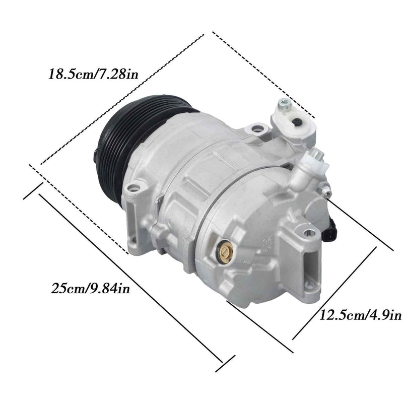 DURAFORCE For Ford For Explorer 2011-15 3.5L Air Conditioning Compressor W/Clutch CO 9777C