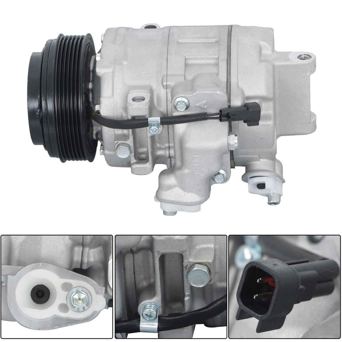 DURAFORCE For Ford For Explorer 2011-15 3.5L Air Conditioning Compressor W/Clutch CO 9777C