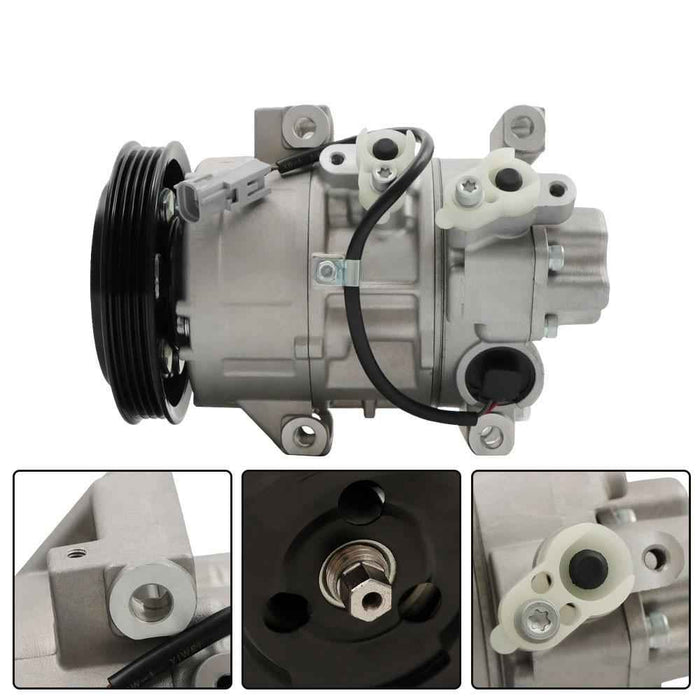 DURAFORCE AC A/C Compressor + Clutch Fit For Toyota Yaris 2006 2007 2008 2009-2012 1.5L l4